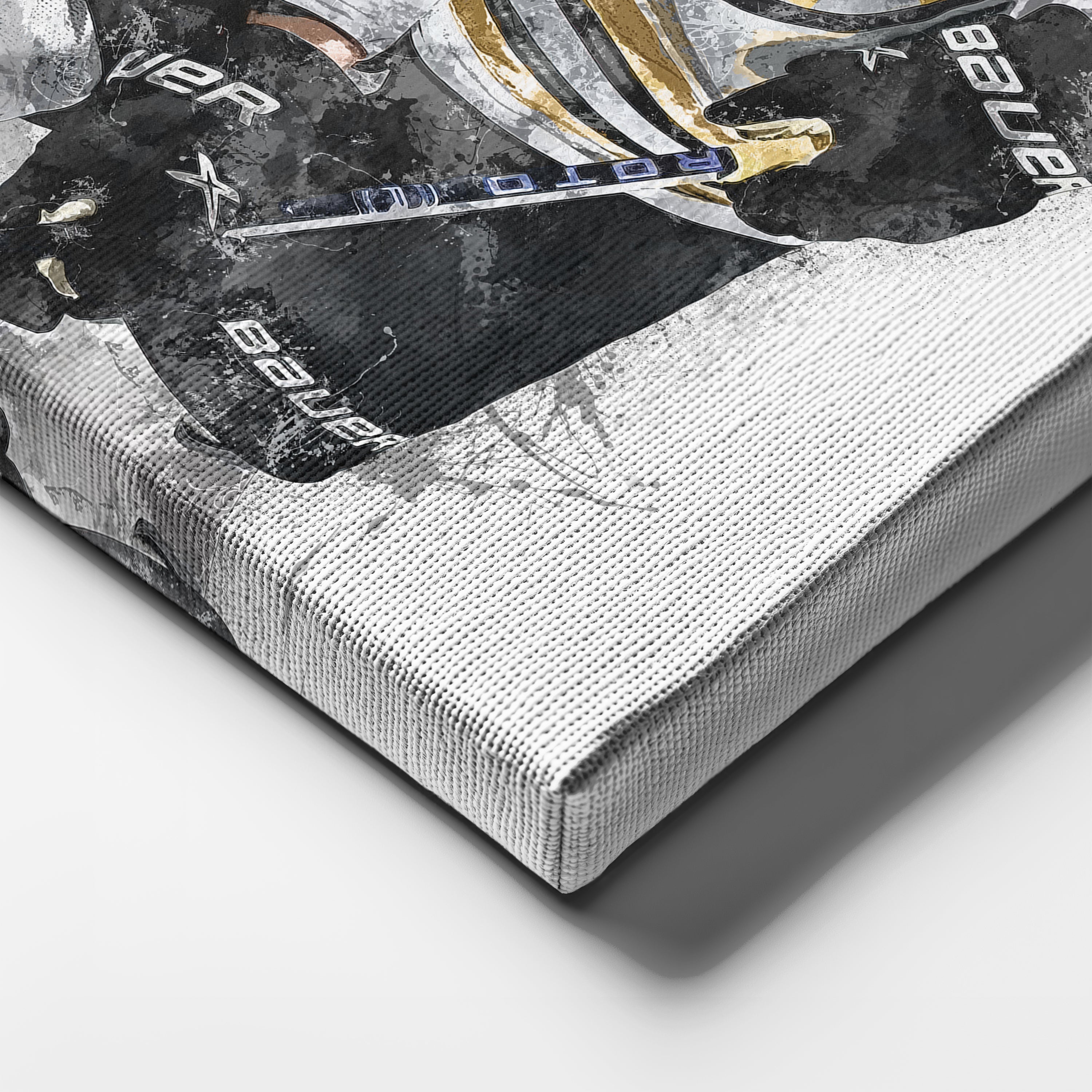 Charlie McAvoy Canvas Art – Boston Bruins Wall Decor