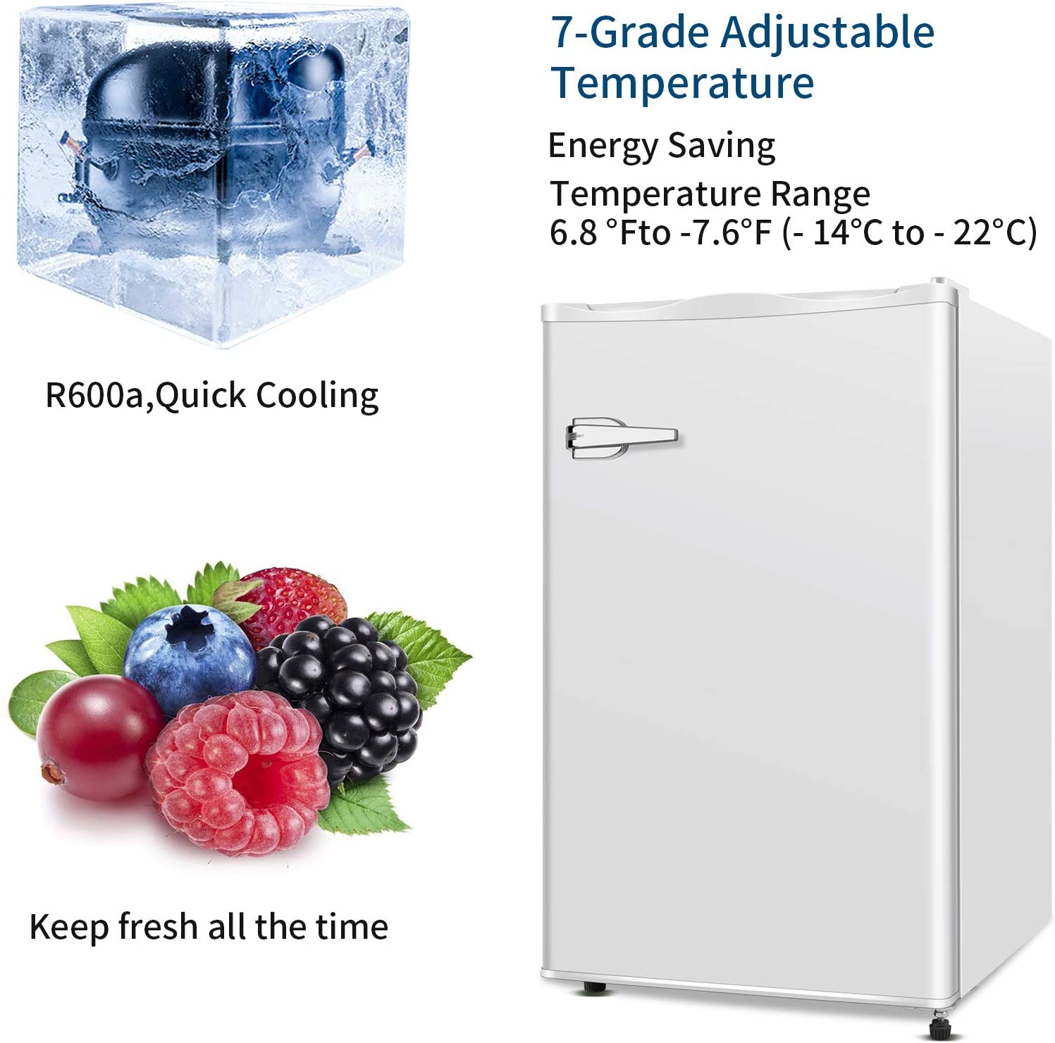Compact Upright Freezer D6835