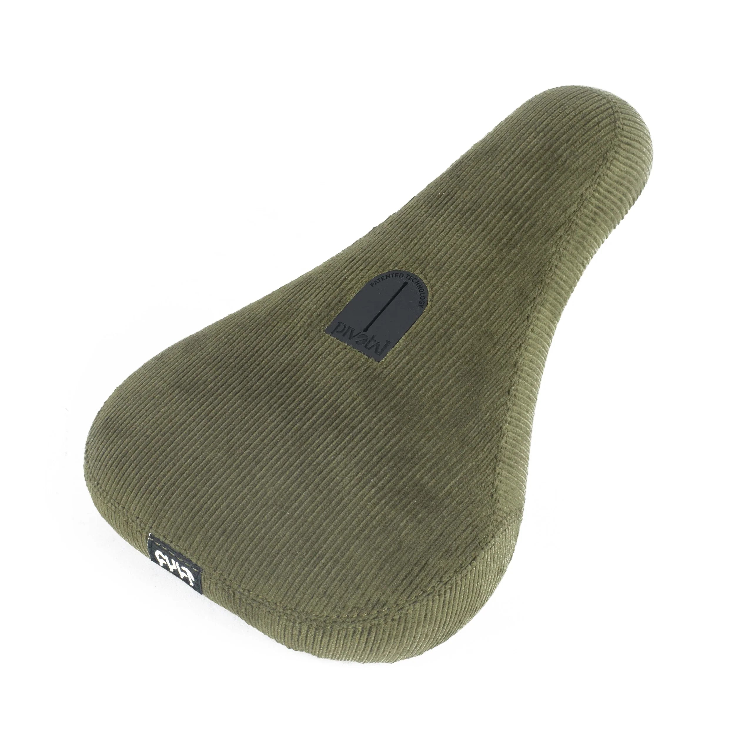 Cult BMX Corduroy Padded Pivotal Seat - Green