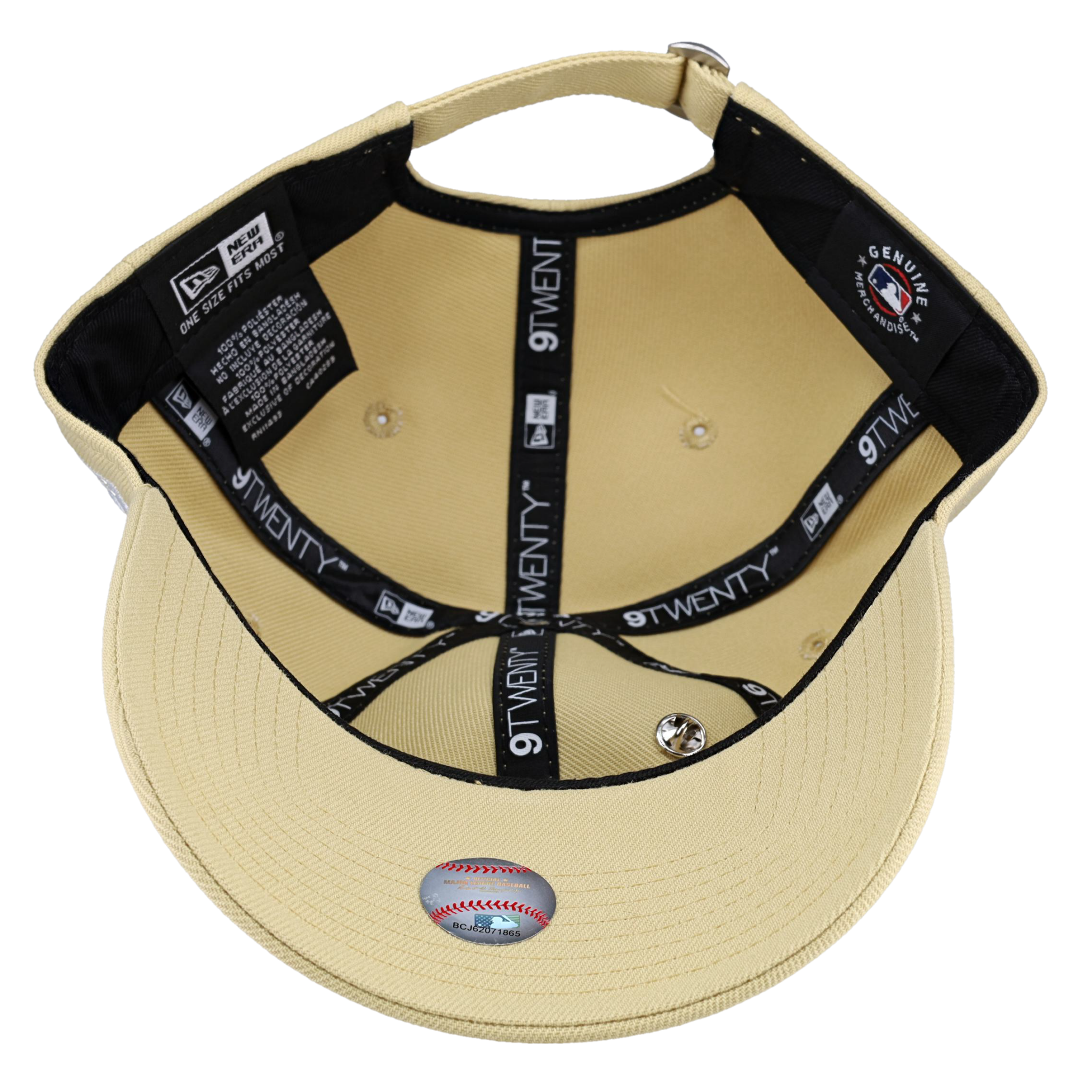 New York Yankees New Era 9Twenty Adjustable Hat (Vegas Gold)