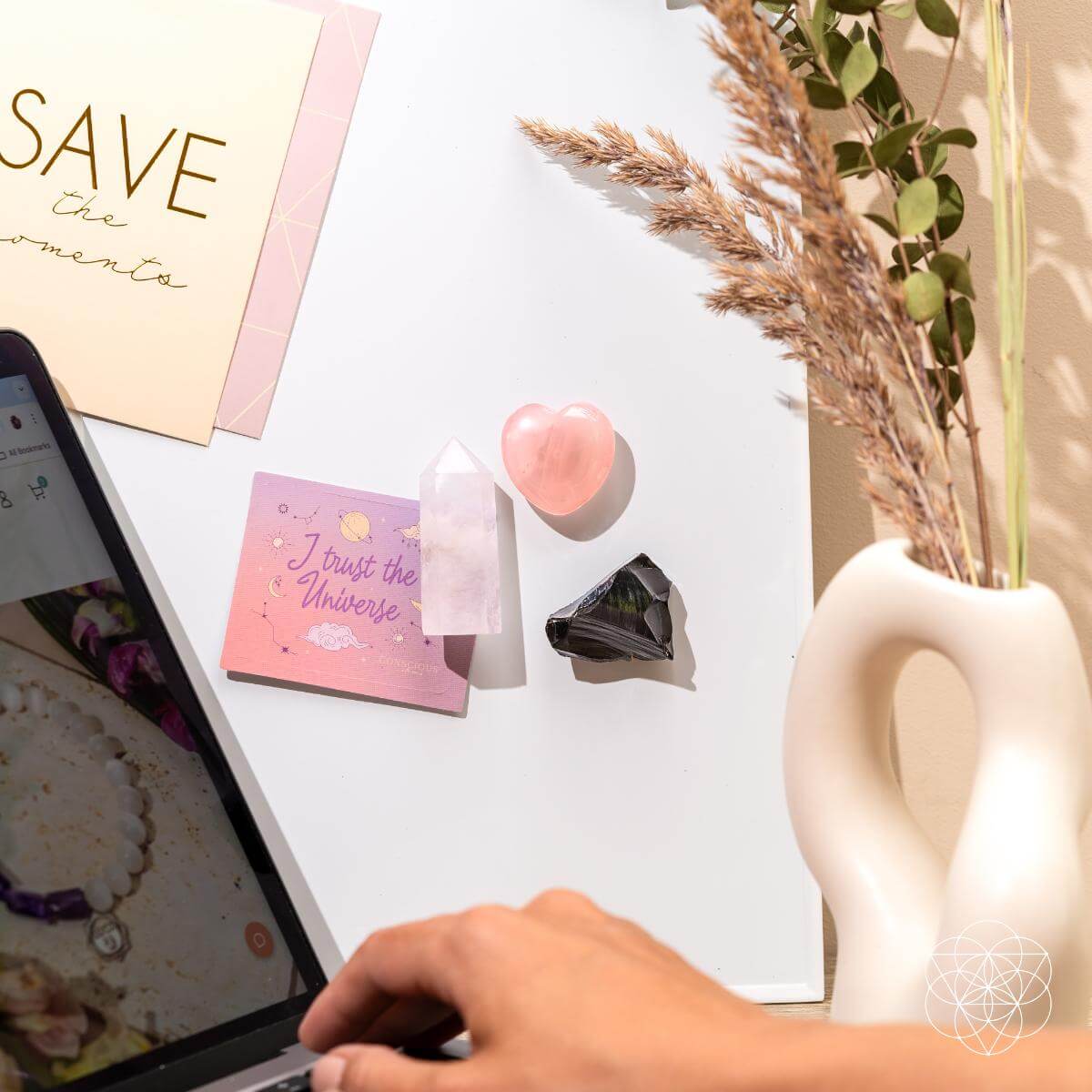 Crystal Guardian Magnets - Trio of Peace & Protection