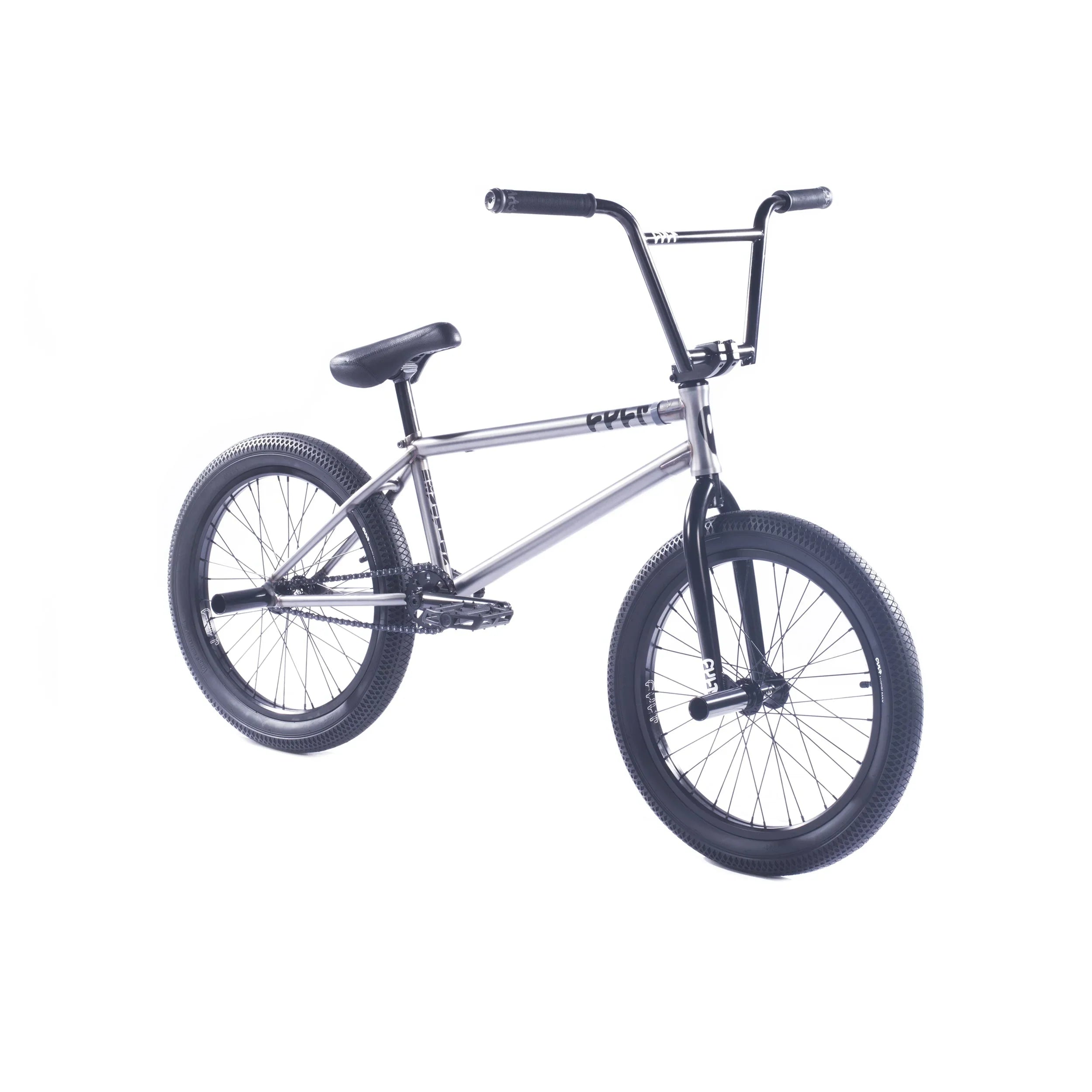 Cult 2025 Devotion 21″ Complete BMX Bike - Clear Coat Raw