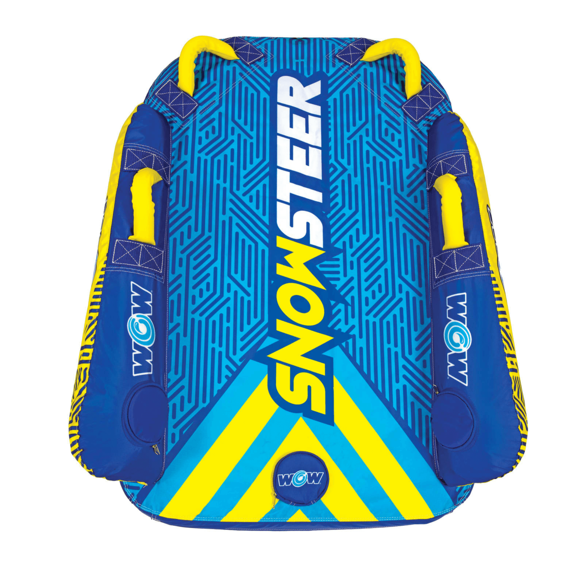 WOW Watersports SnowSteer Snow Sled with Lying Position for Easy Sledding