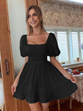 Women's Bow Backless Dress