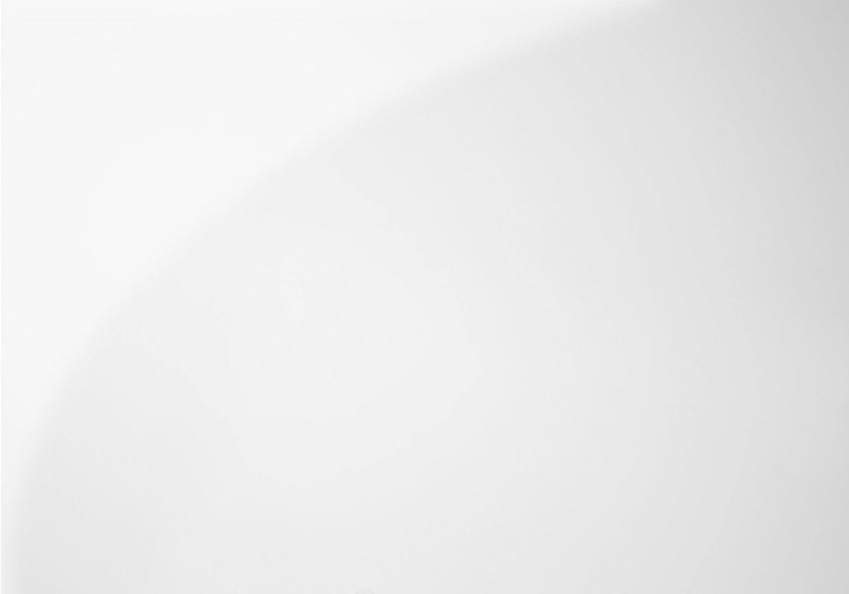 Computer Desk, Home Office, Laptop, Storage Drawers, 48'l, Work, Glossy White Laminate, Clear Tempered Glass, Contemporary, Modern
