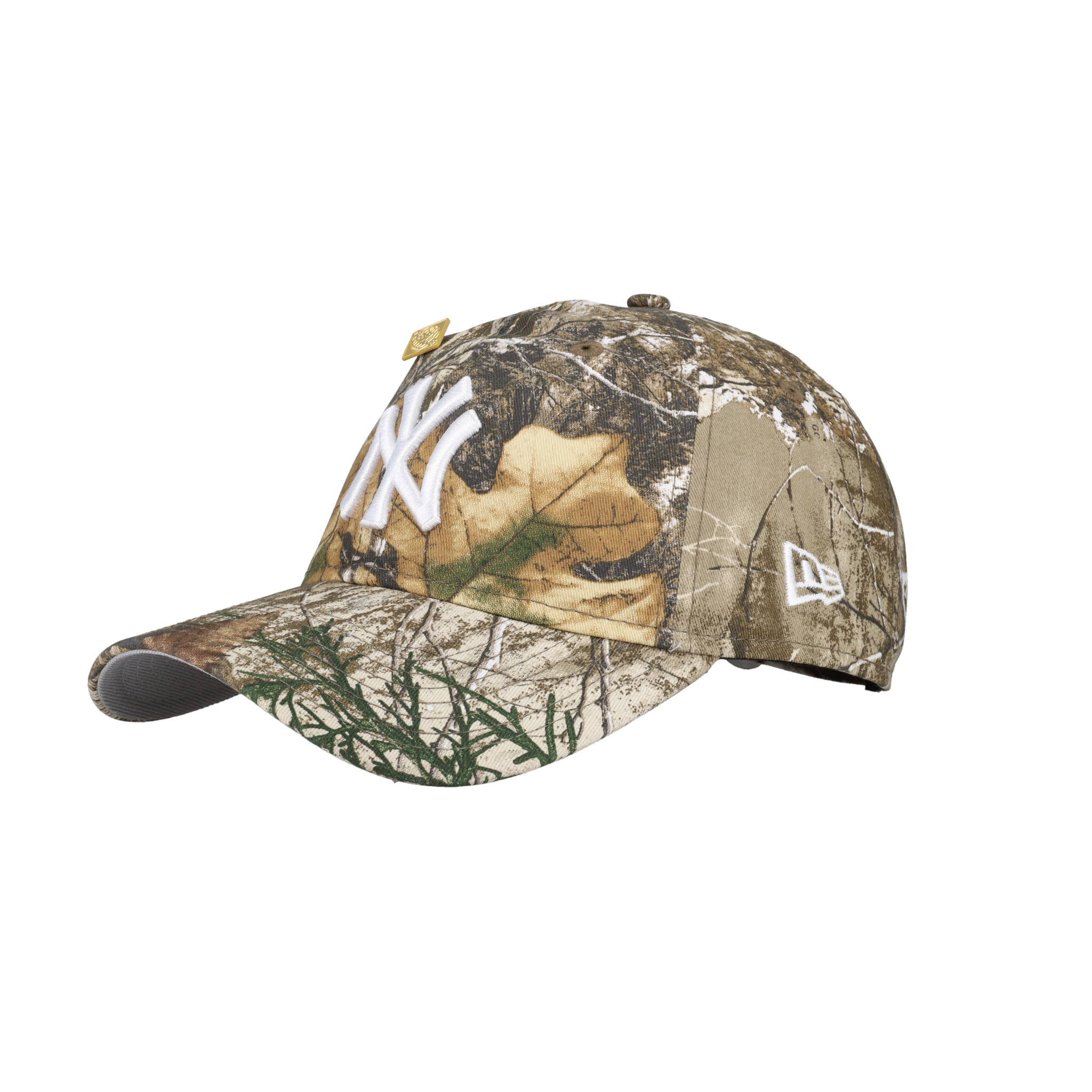 New York Yankees New Era 9Twenty Adjustable Hat (Real tree Camo)
