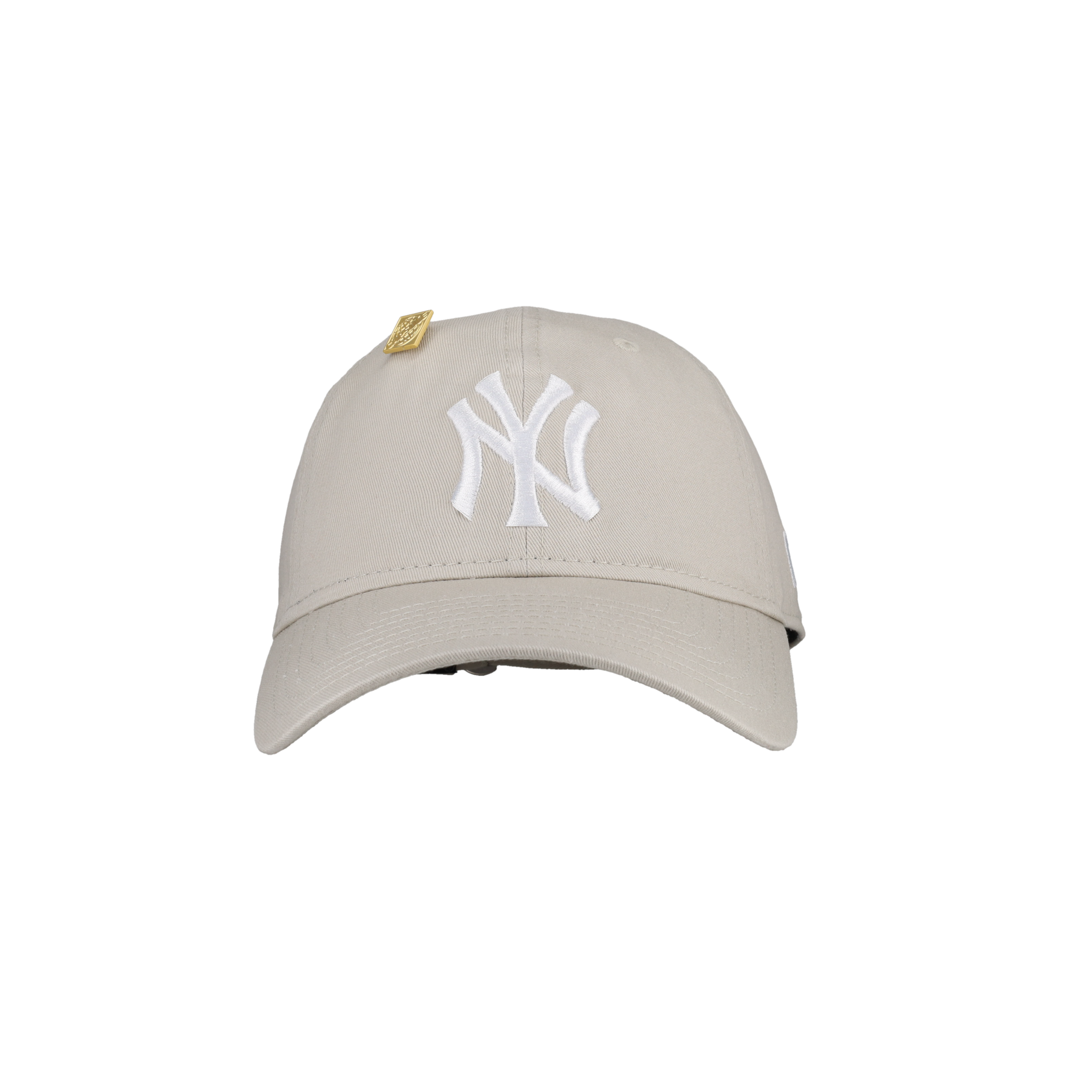 New York Yankees New Era 9Twenty Adjustable Hat (Stone)