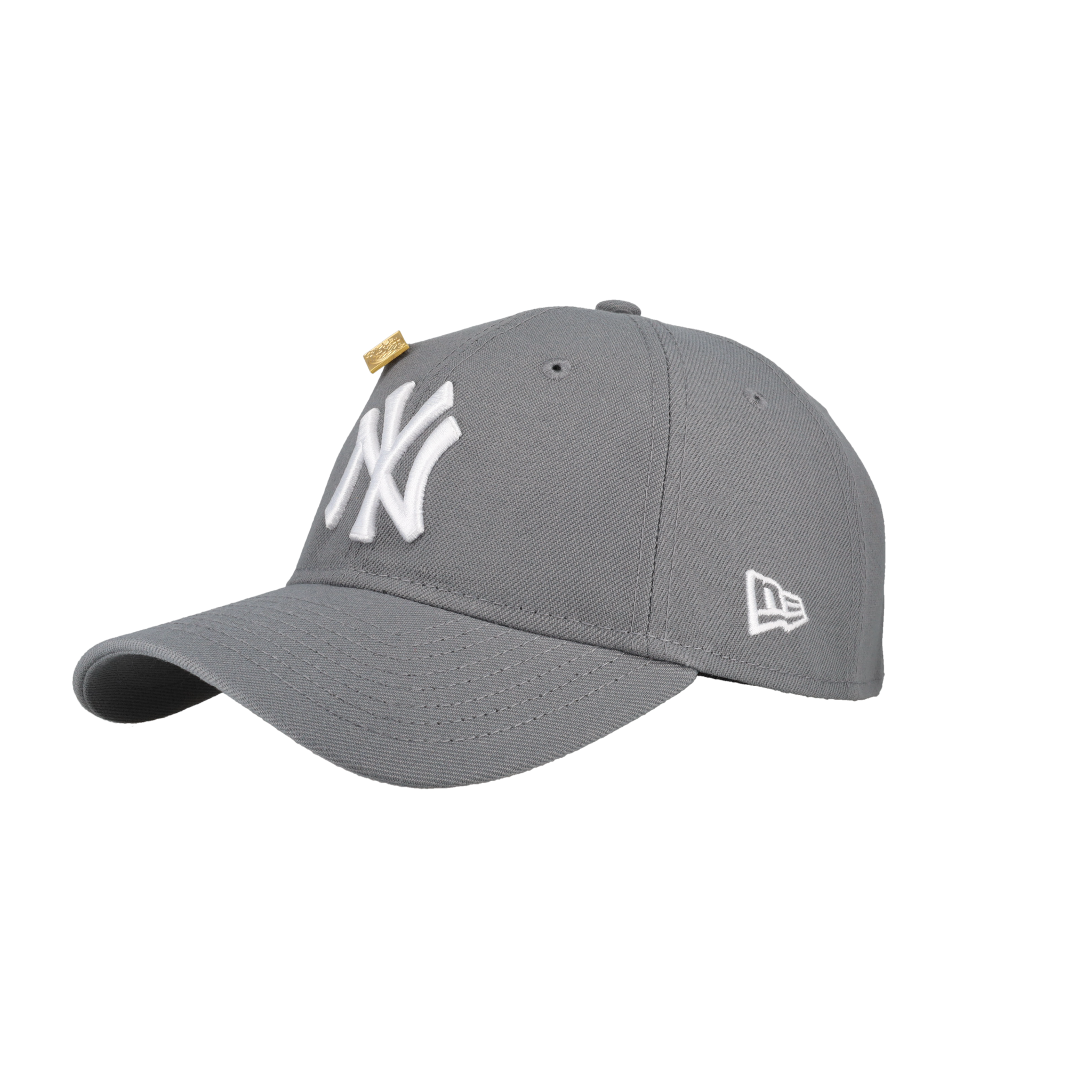 New York Yankees New Era 9Twenty Adjustable Hat (Storm Grey)