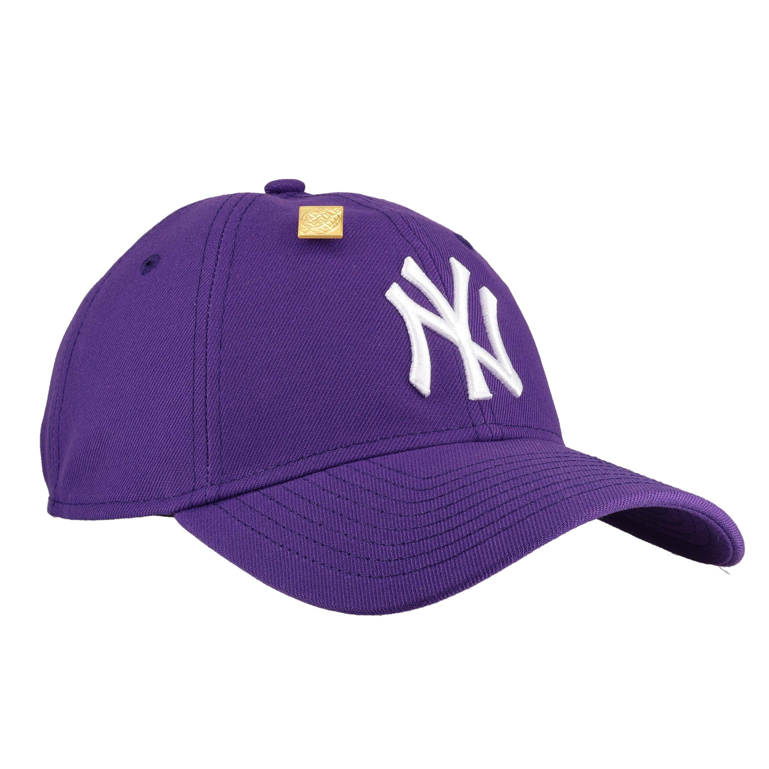 New York Yankees New Era 9Twenty Adjustable Hat (True Purple)