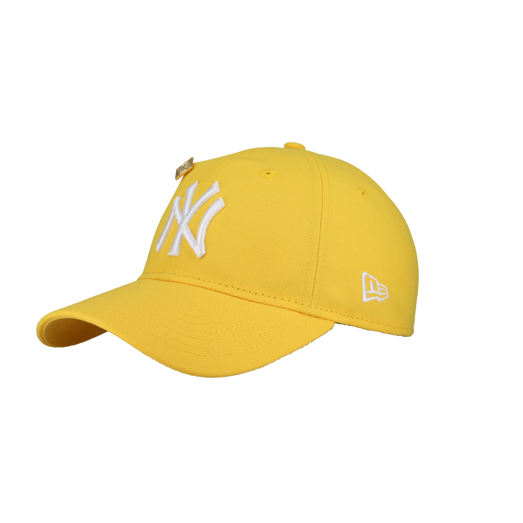 New York Yankees New Era 9Twenty Adjustable Hat (Canary Yellow)
