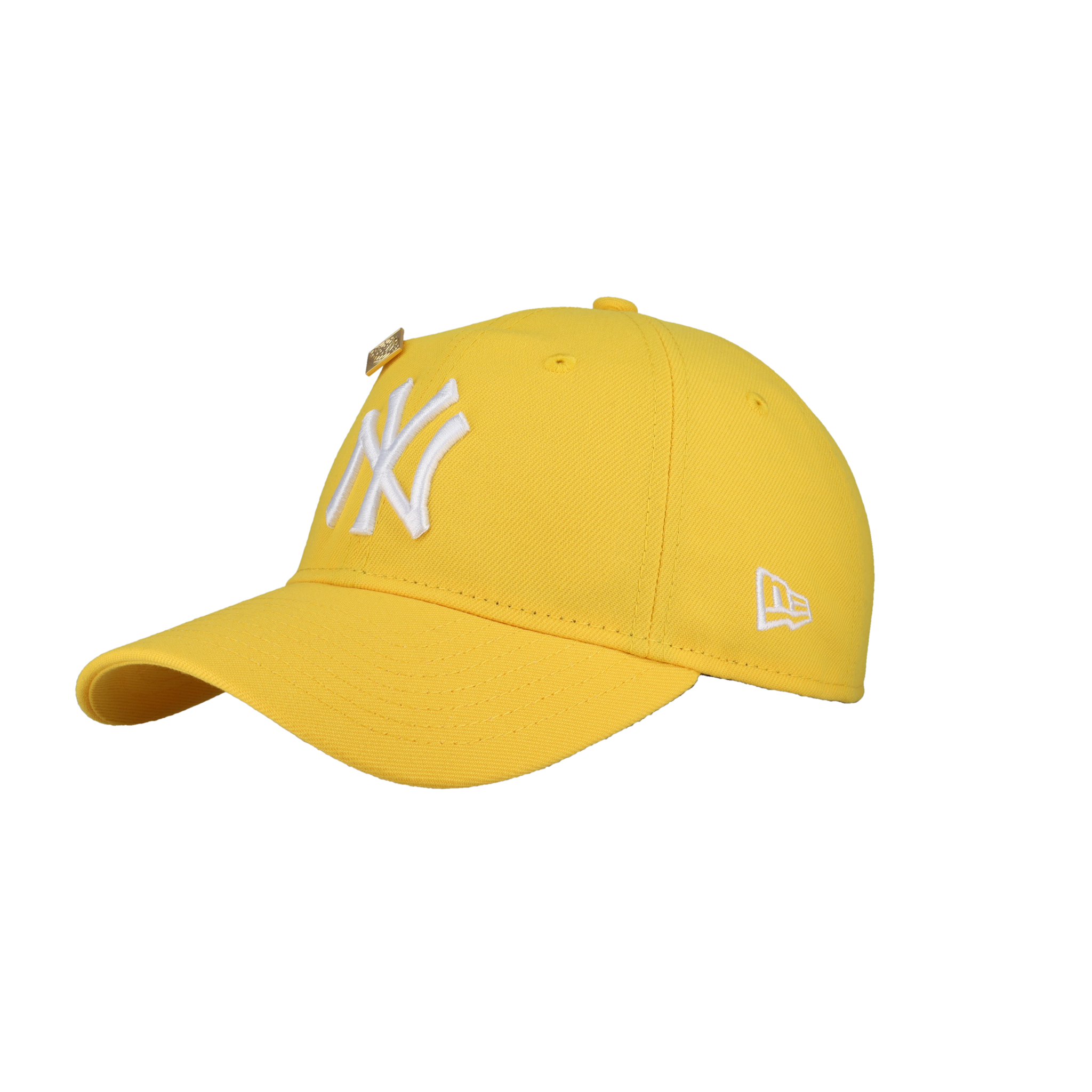 New York Yankees New Era 9Twenty Adjustable Hat (Canary Yellow)