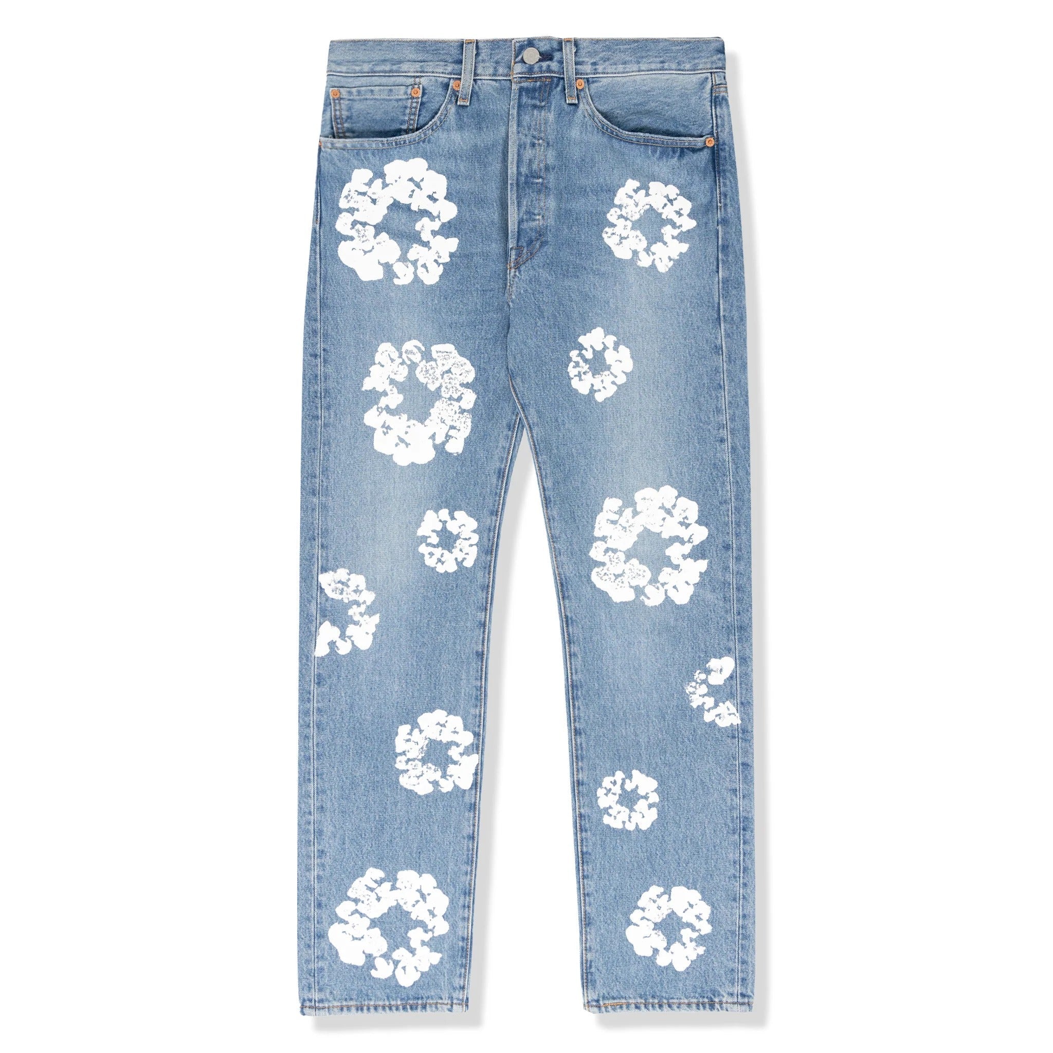 Denim Tears The Cotton Wreath Jean Light Wash