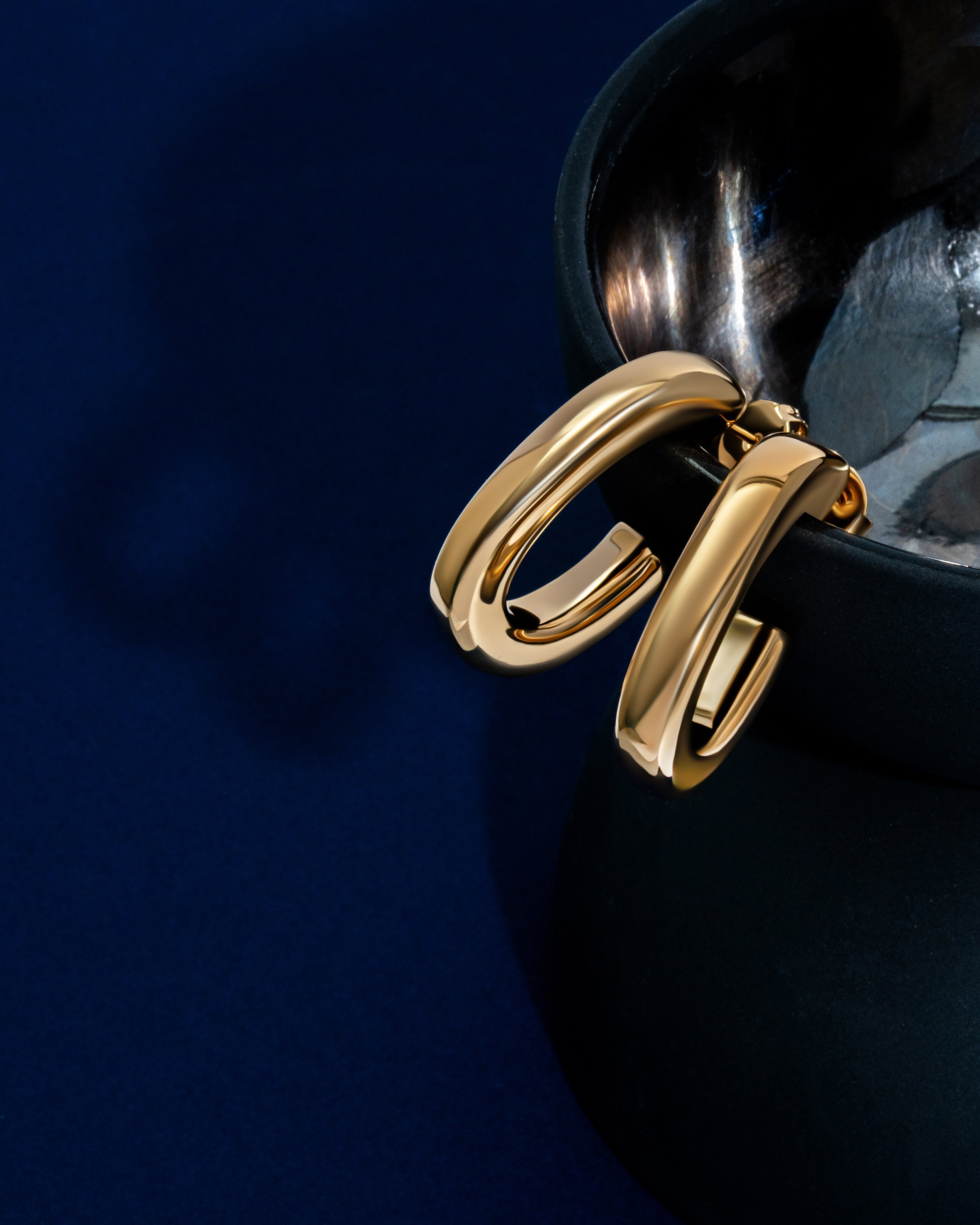Mia Gold Hoops