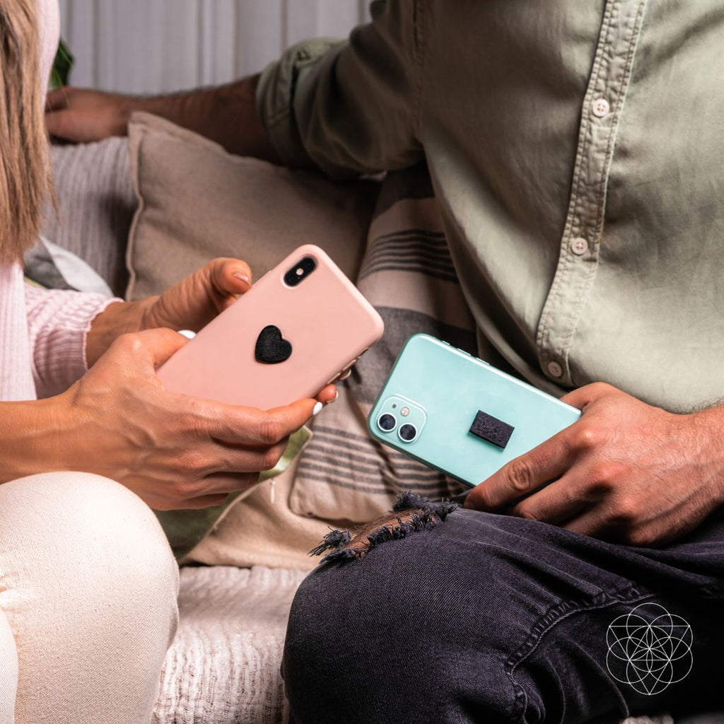 Digital Protection - Shungite Stickers Set of 2