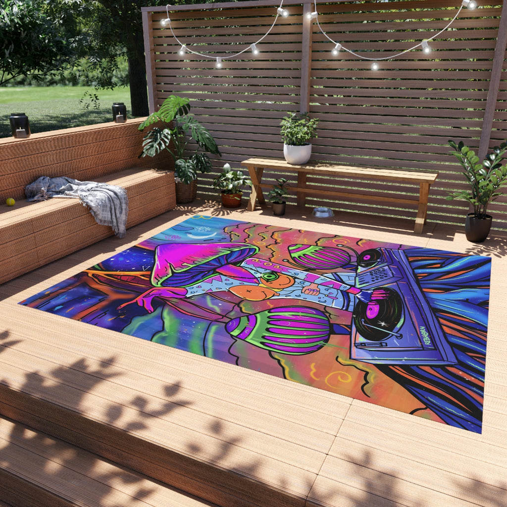 DJ Mushroom Rug
