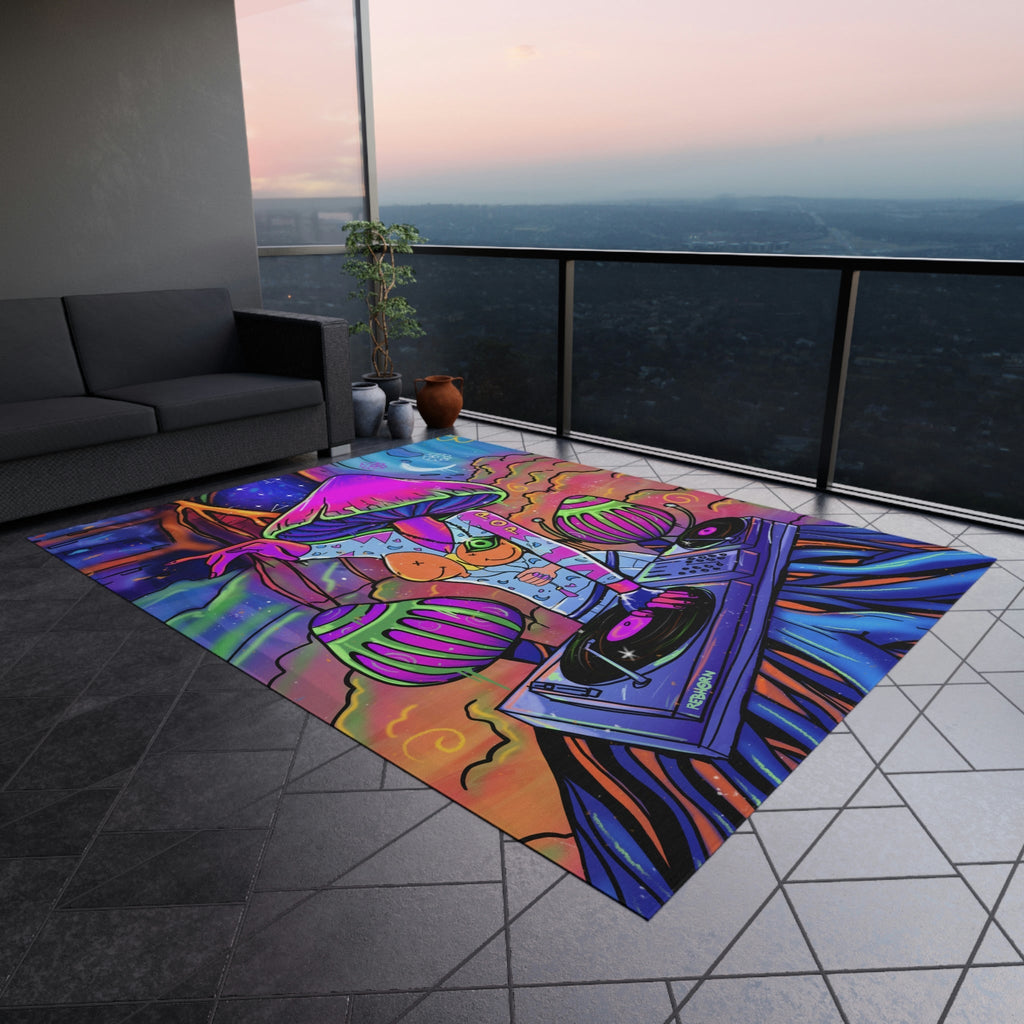 DJ Mushroom Rug