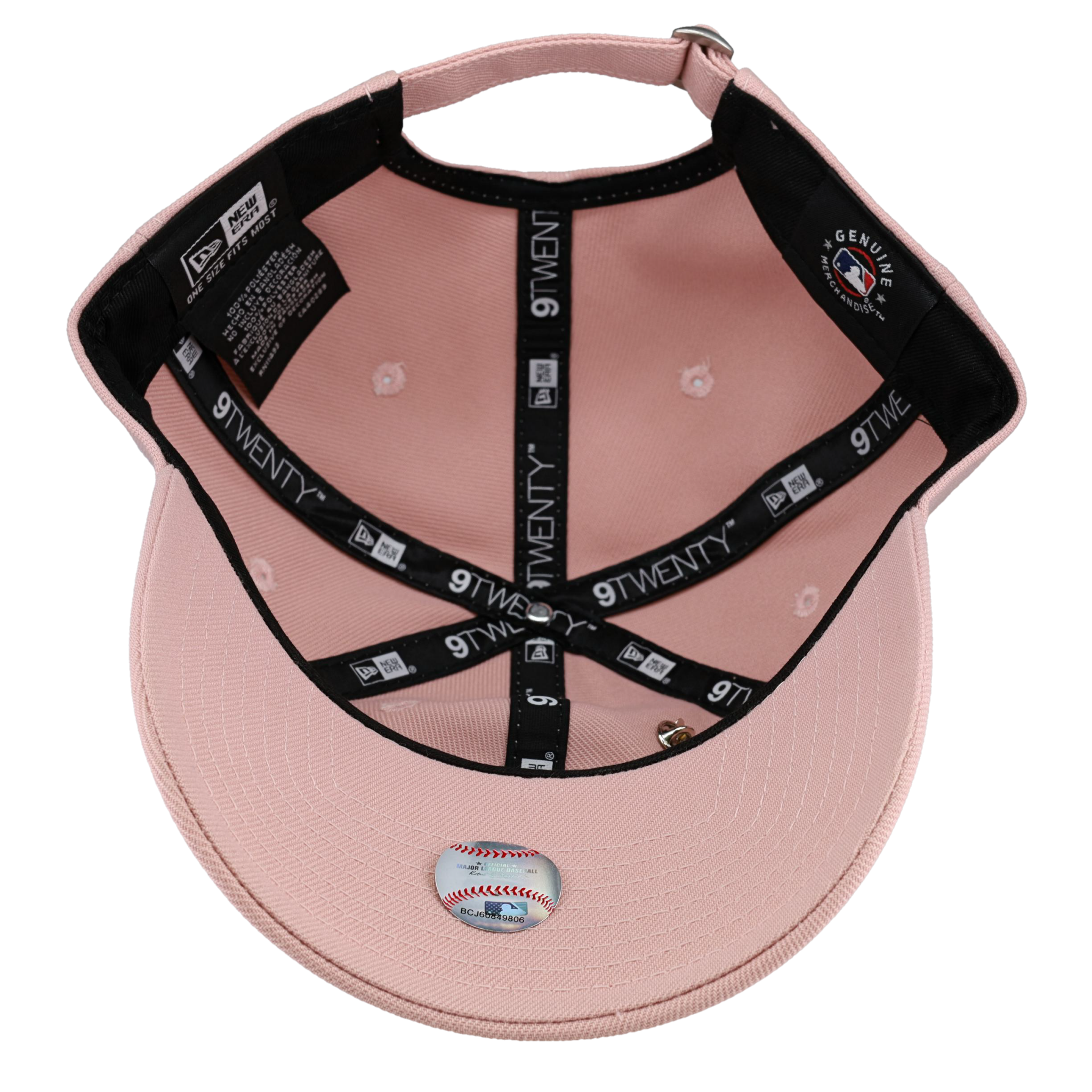 New York Yankees New Era 9Twenty Adjustable Hat (Pink Rogue)