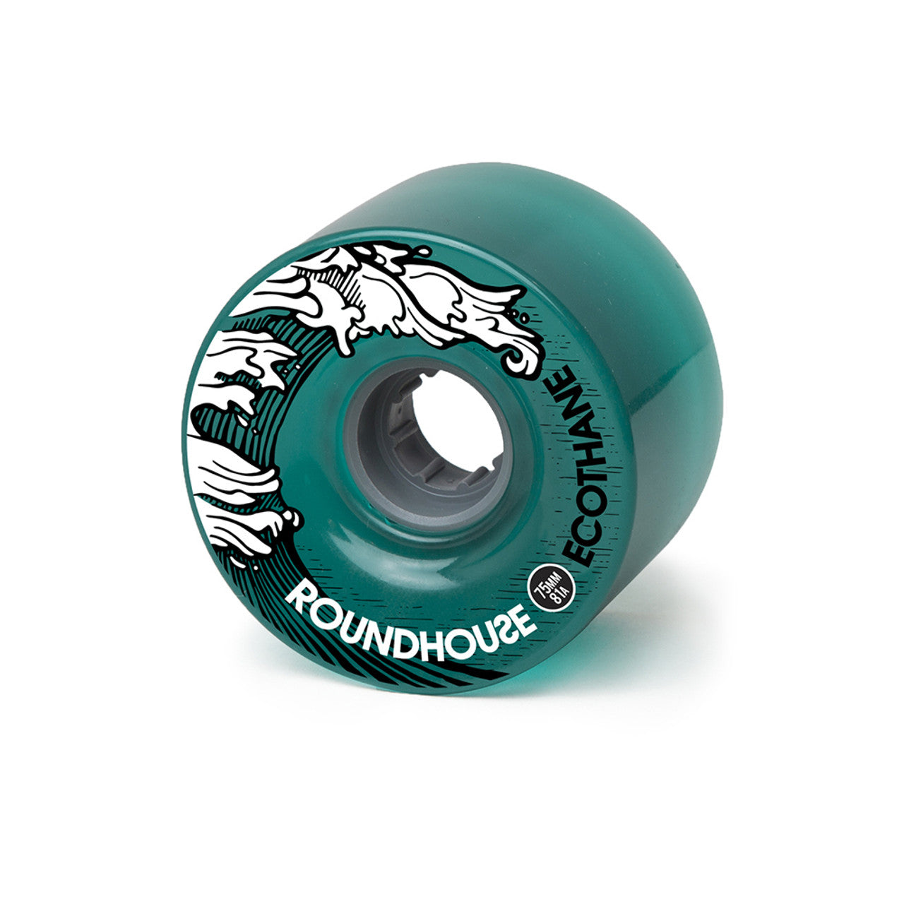 Carver Roundhouse Eco Mag Wheels 75mm 81a - Aqua (Set of 4)