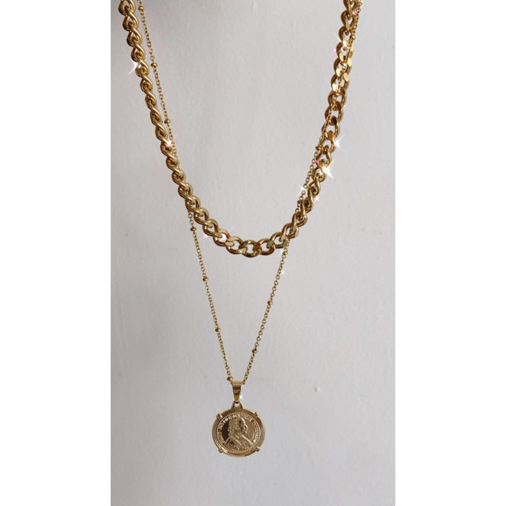 Edina Coin Necklace