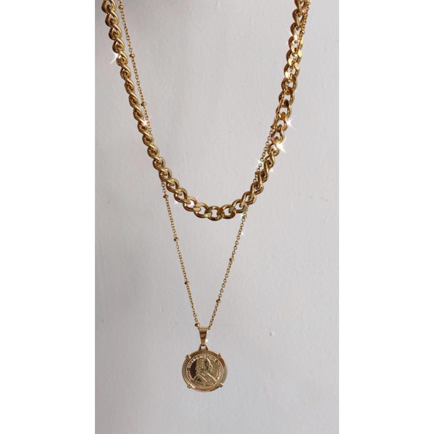 Edina Coin Necklace