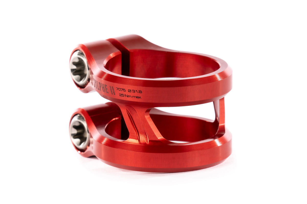 Ethic DTC Sylphe V2 Clamp 31.8mm - Red