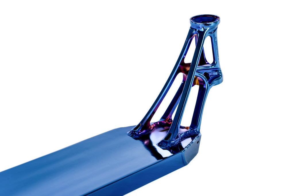 Ethic DTC Pandemonium V2 Scooter Deck 19.7″ (500mm) - Chrome Blue