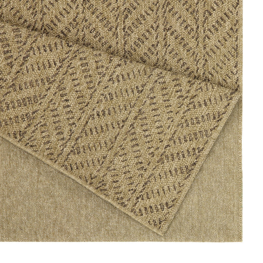 Earth GC_NTL1013 Jute/Mocha 7 ft. 10 in. x 10 ft. 3 in. Indoor/Outdoor Area Rug