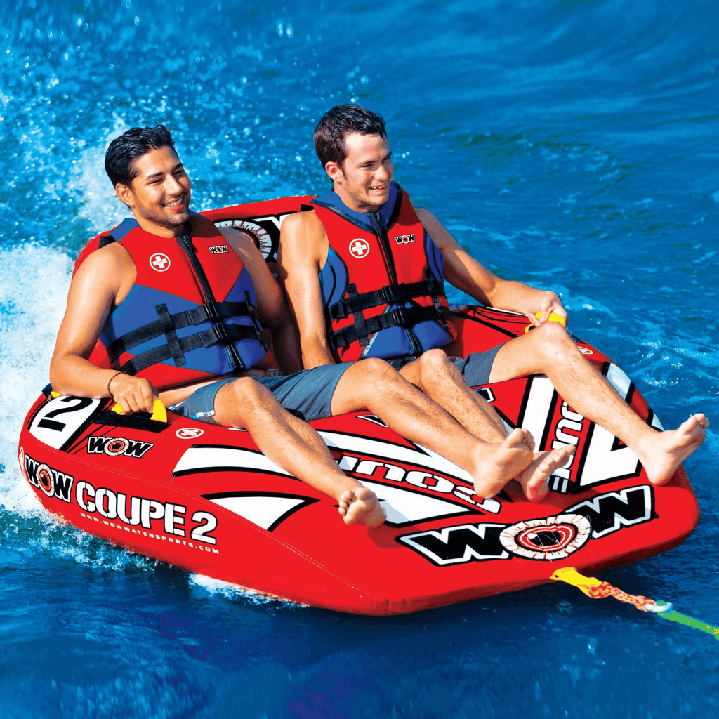 WOW Watersports Coupe Cockpit 1 - 2 Person Inflatable Towable Cockpit Tube