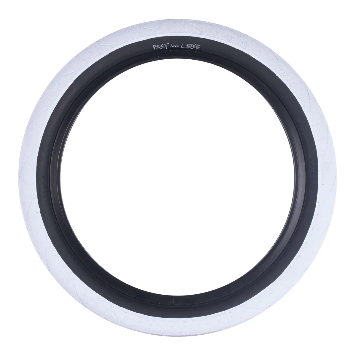 Cult BMX Fast and Loose Walsh Pool Tire 20″ - White