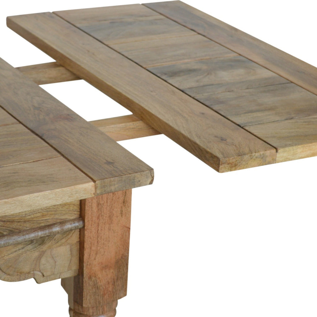 Solid wood Granary Extension Dining Table