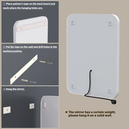 LuneluX_Home – Smart LED Bathroom Mirror with Anti-Fog & Touch Control