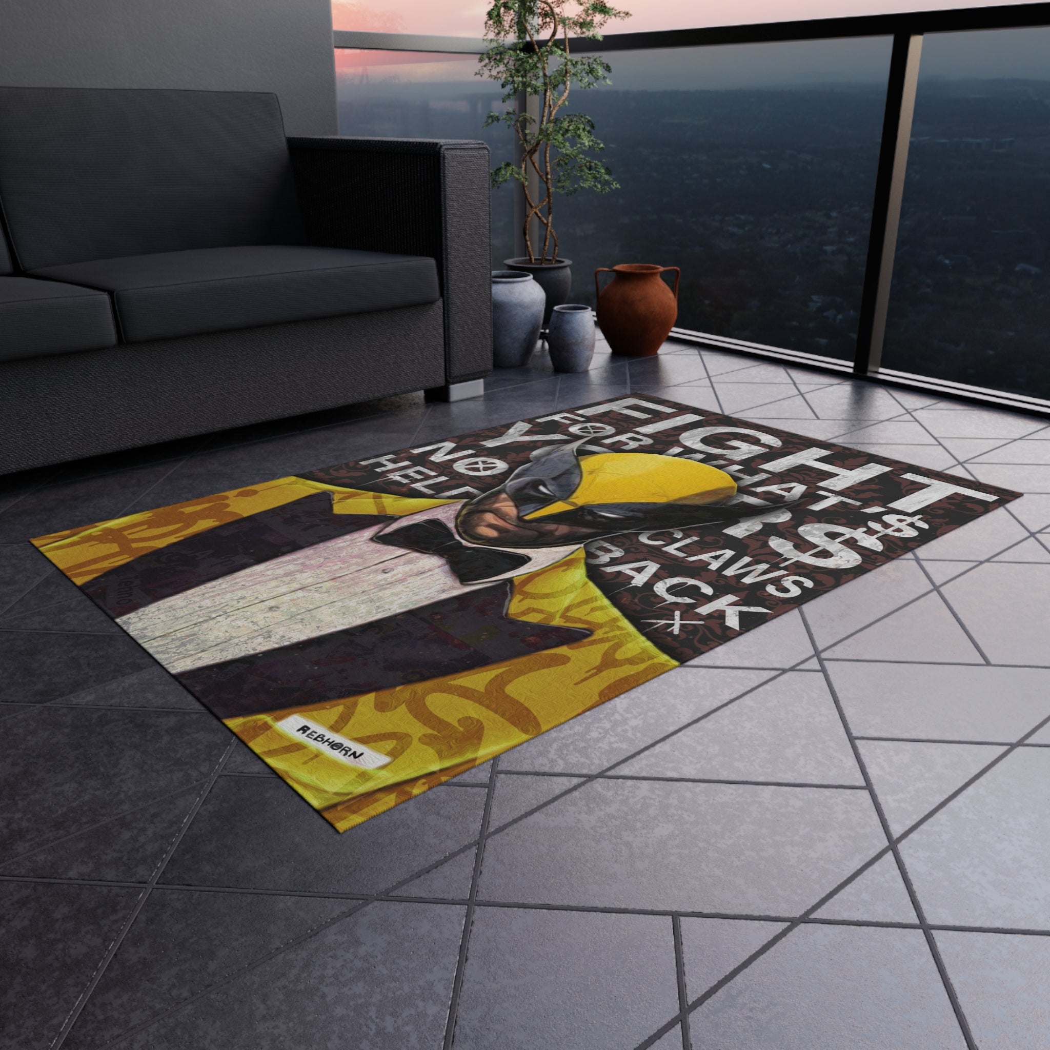 Fight For What's Yours Rug