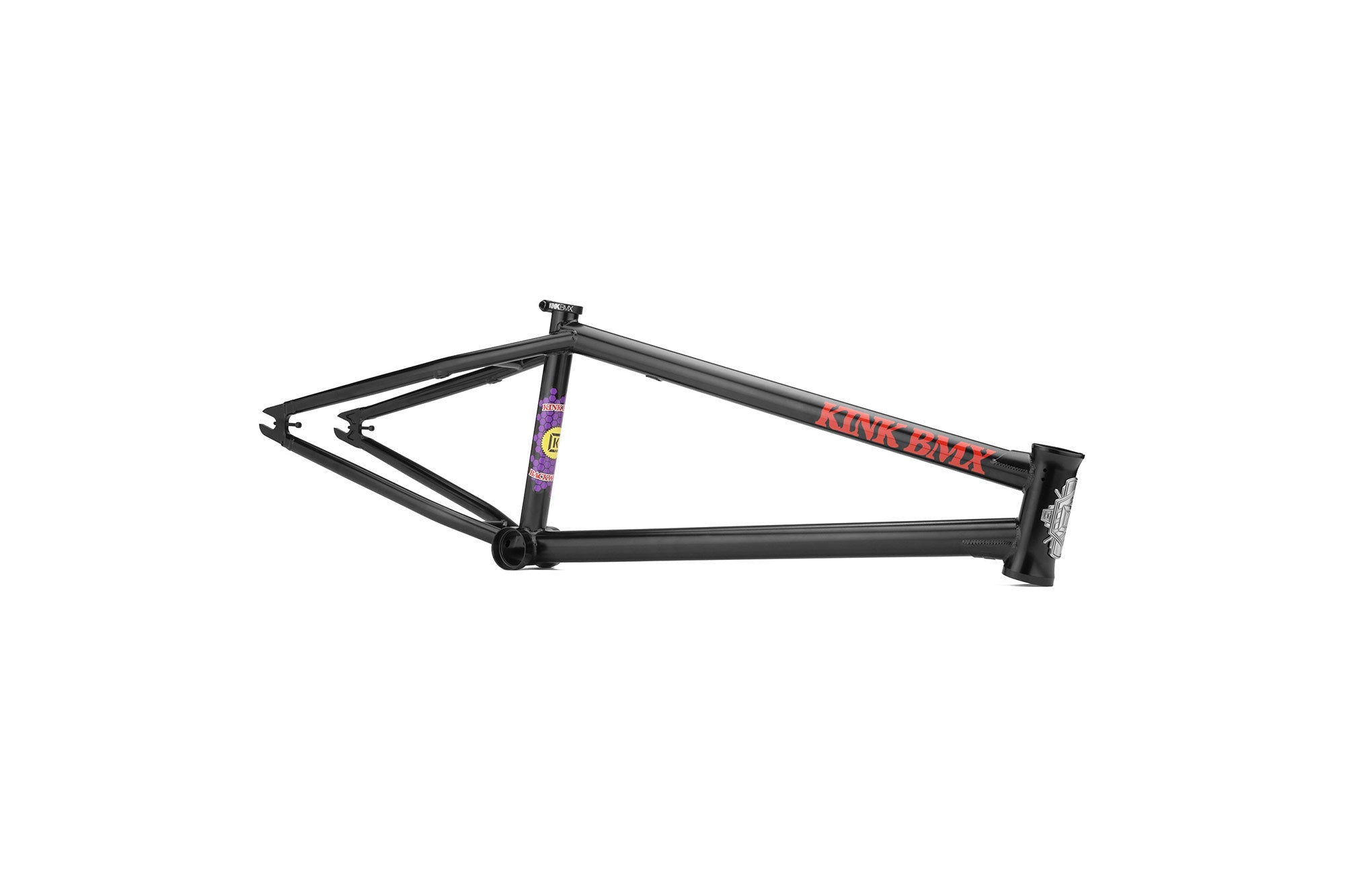 Kink BMX Backwoods Frame 21.5″ - Ed Black