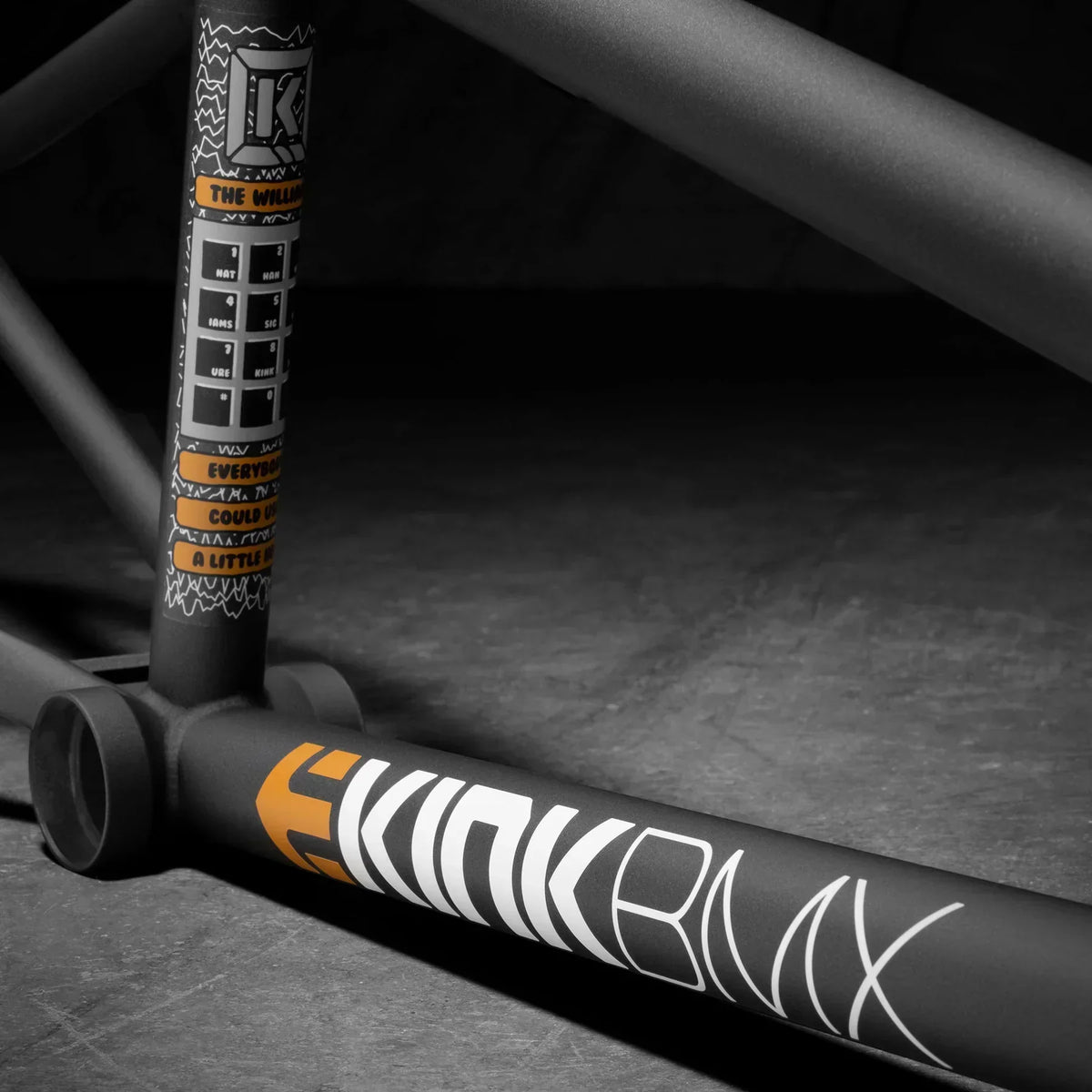 Kink BMX Williams X Etnies Frame 21.25″ - Golden Graphite