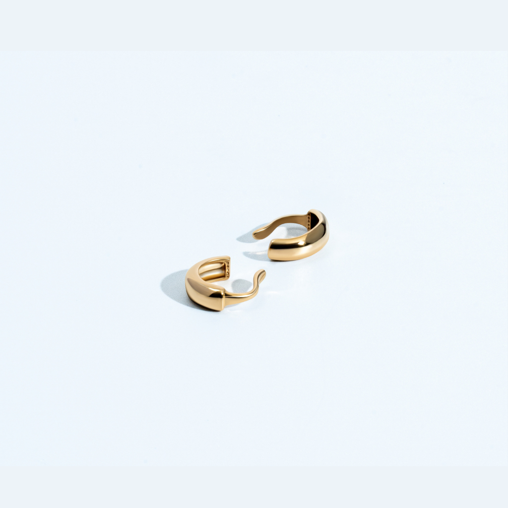 Gabrielle Thin Sculptural Ear Cuff