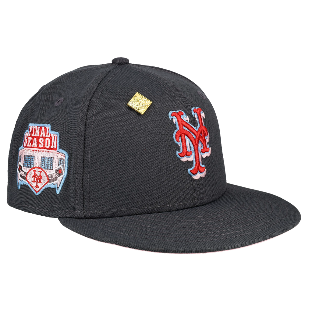 New York Mets Final Season Patch New Era 59Fifty Fitted Hat