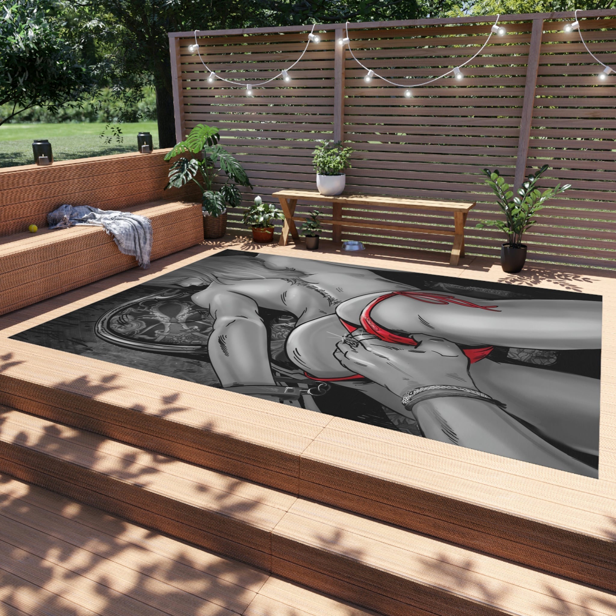 I'm Not Finished Sensual Rug