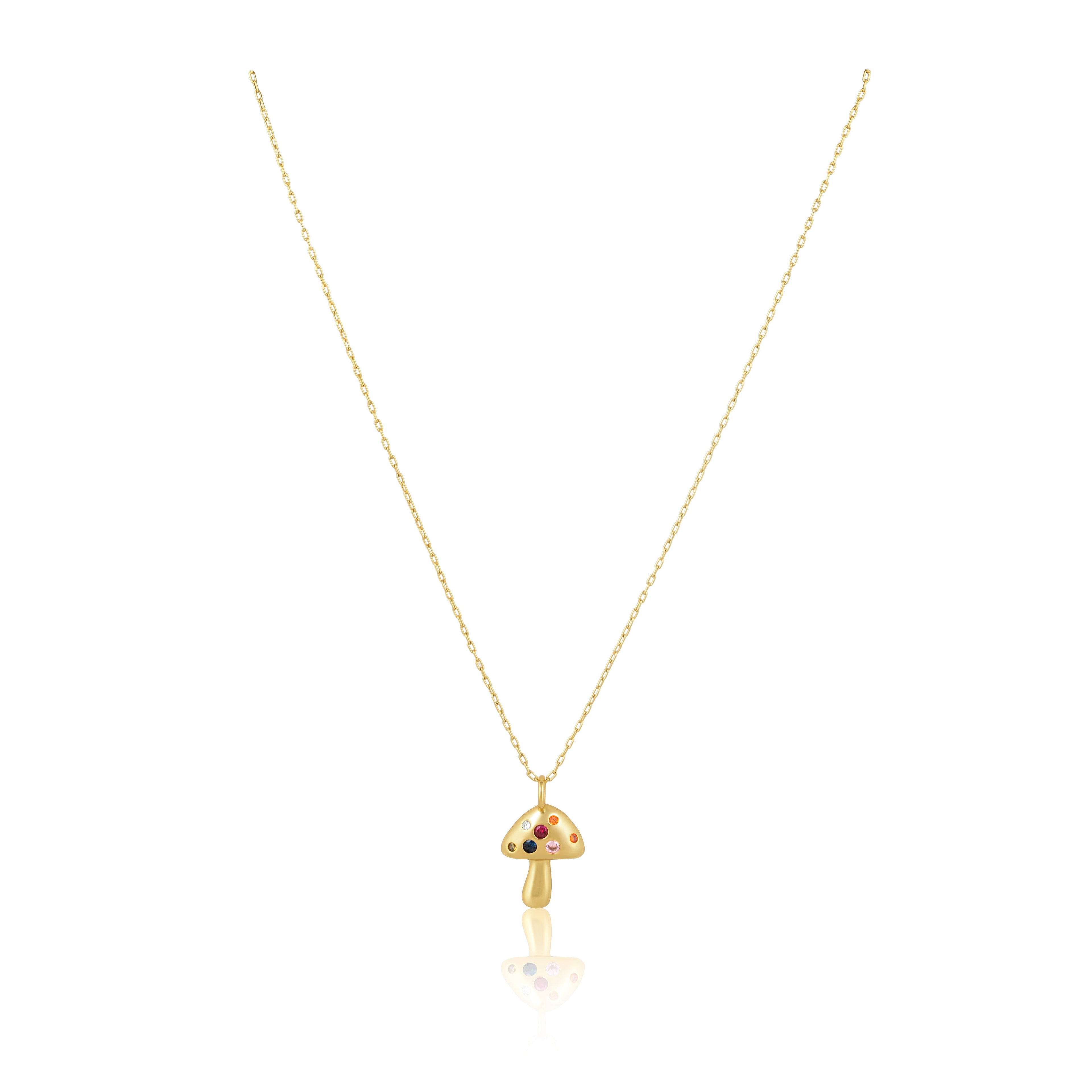 Meadow Shroom Necklace