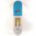 Skate Mental Jack Curtain Imagery Blue/White 8.25'' Skateboard Deck