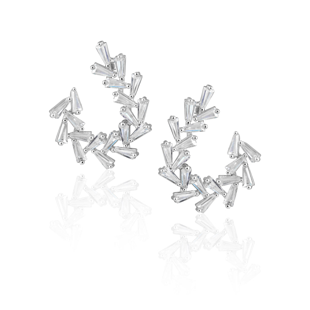 Arianna Baguette Earring