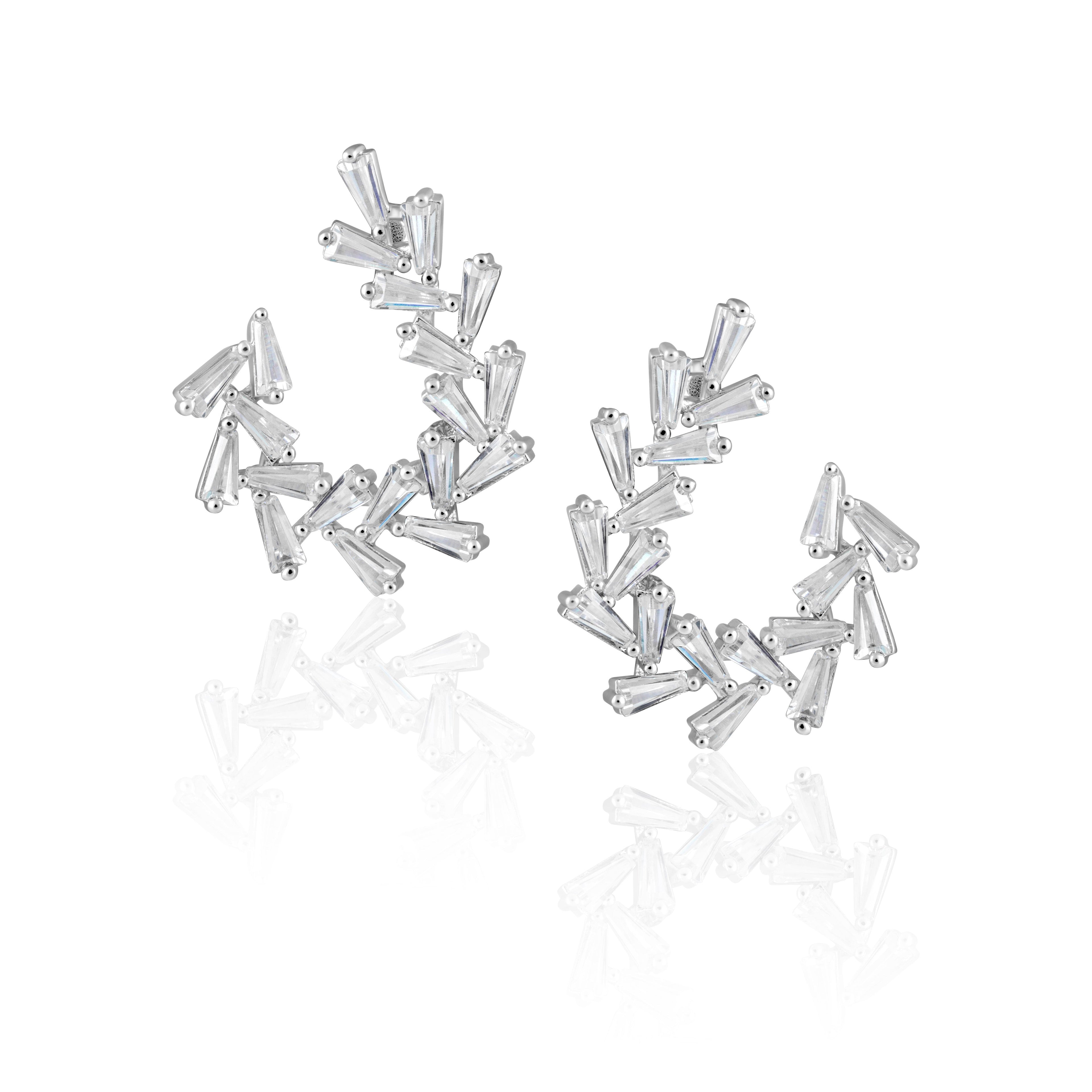 Arianna Baguette Earring