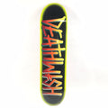 Deathwish Team Classic Logo Black/Orange/Yellow 8.475'' Skateboard Deck dp