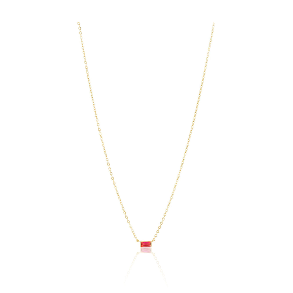 Willow Necklace-Red
