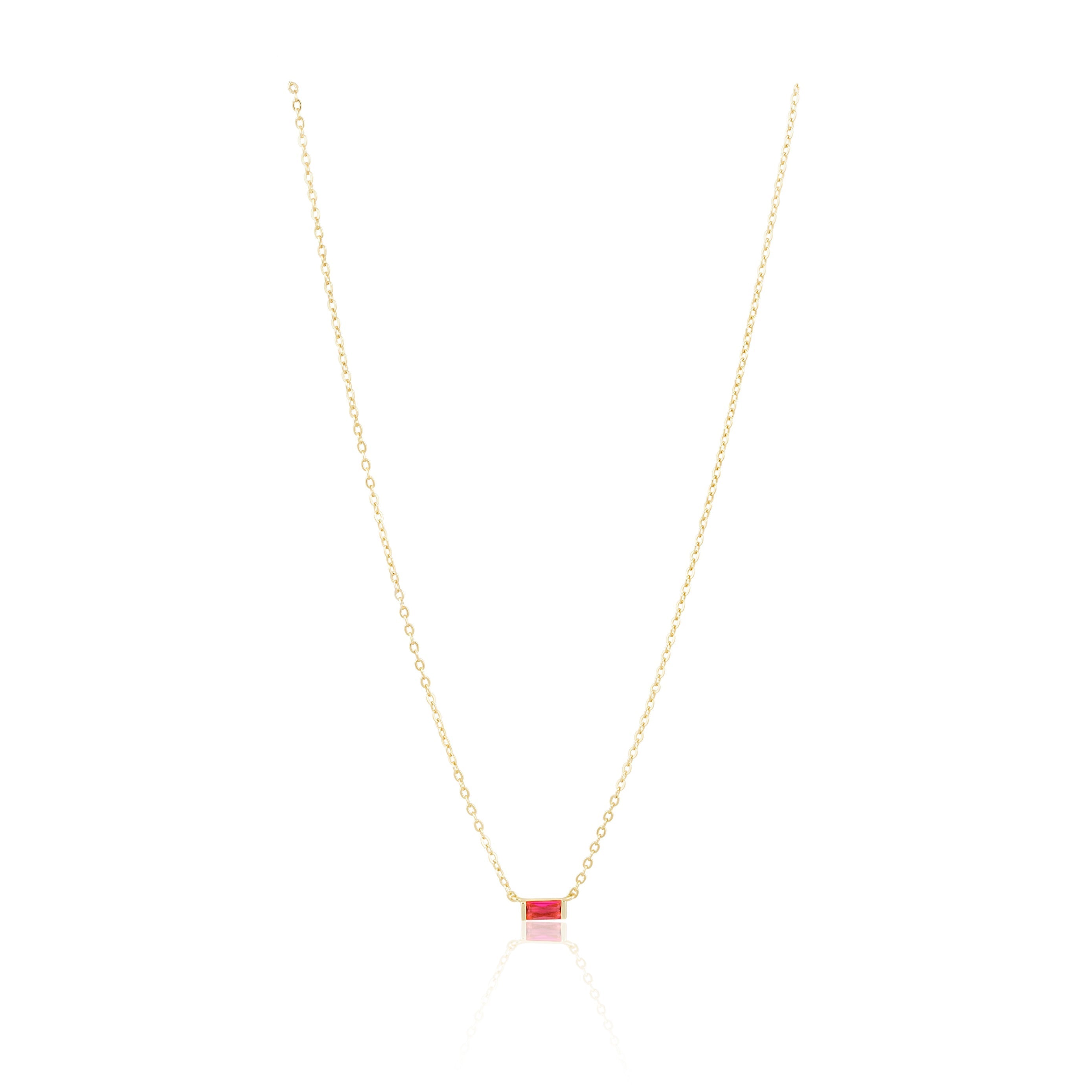 Willow Necklace-Red