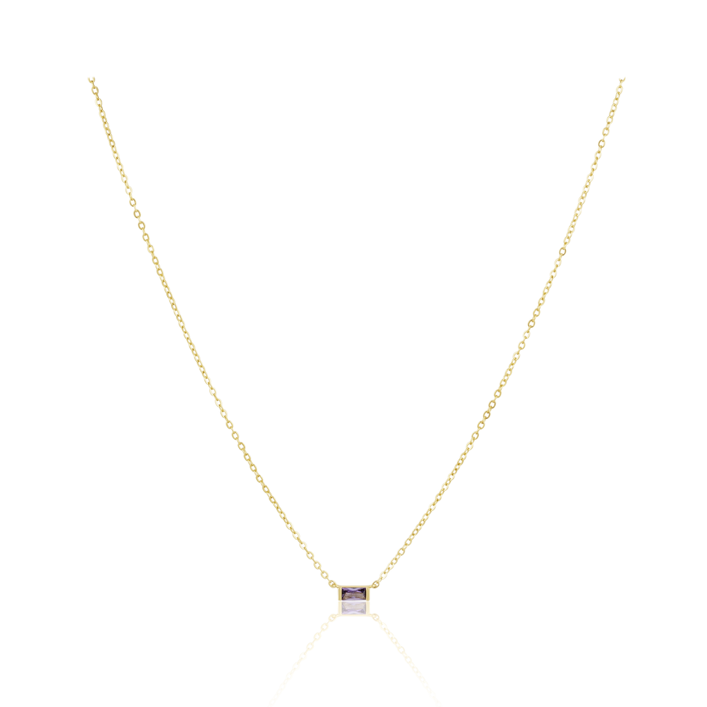 Willow Necklace- Purple