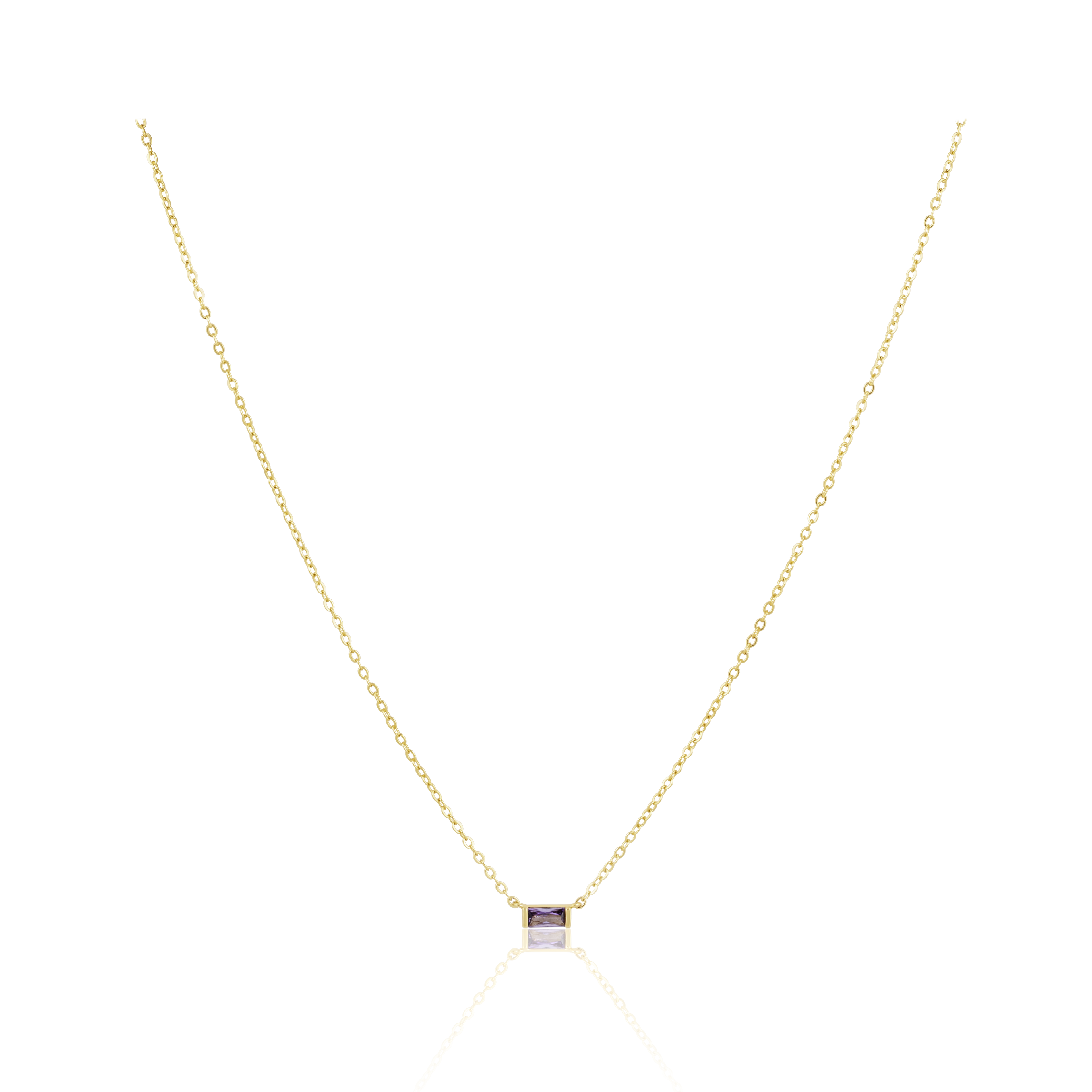 Willow Necklace- Purple
