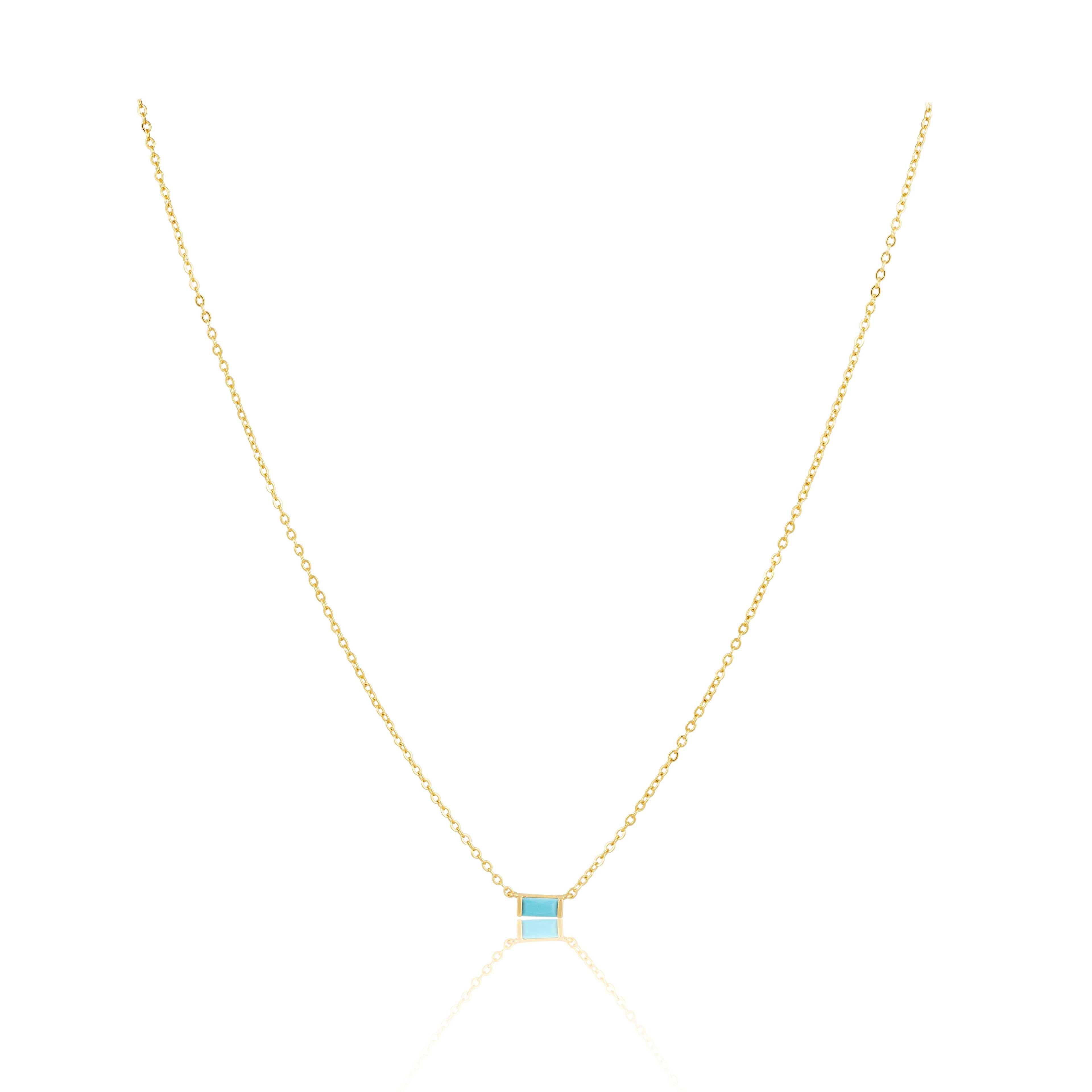 Willow Necklace- Turquoise
