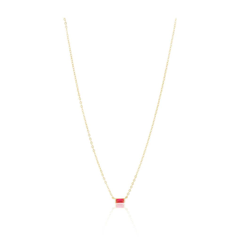 Willow Necklace-Red