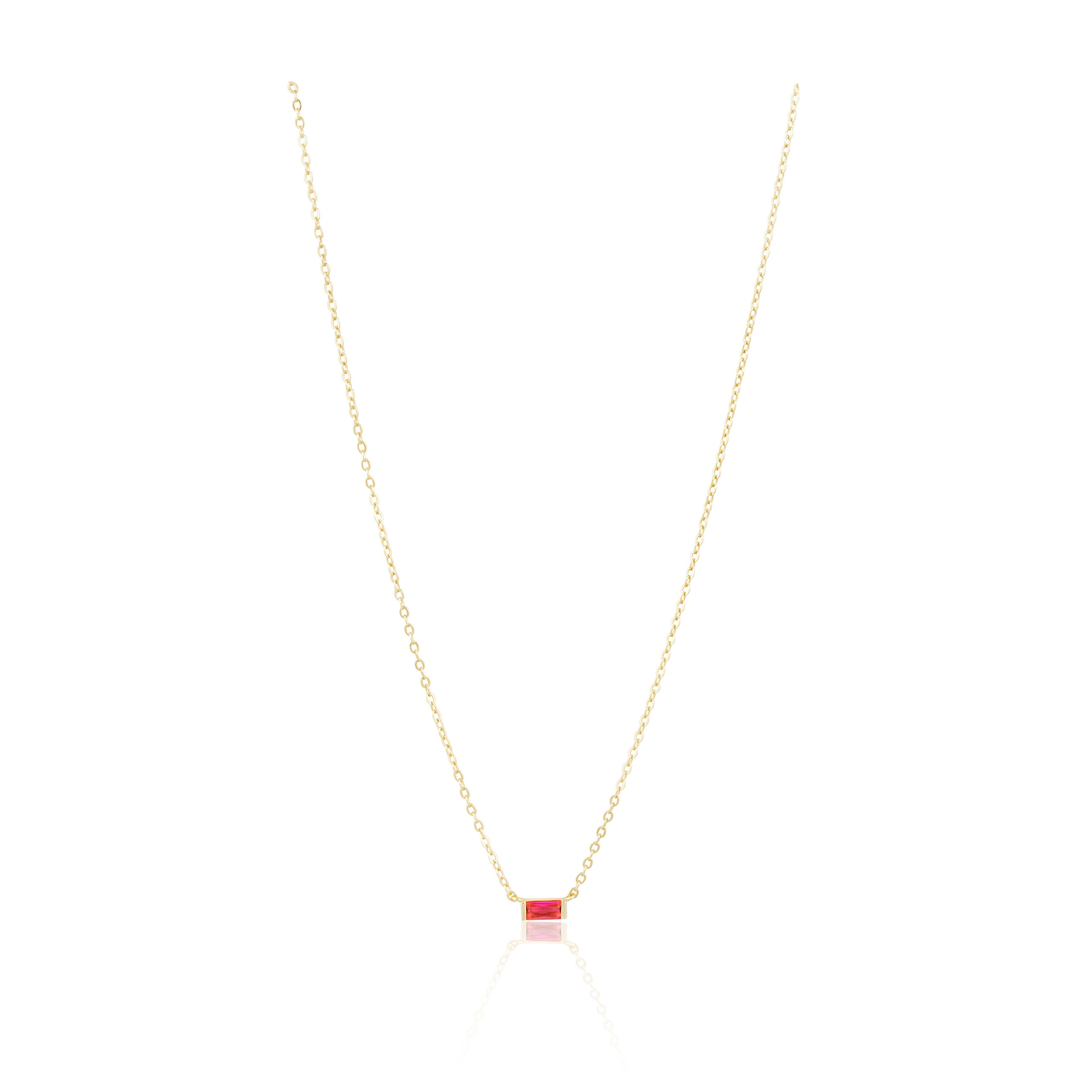 Willow Necklace-Red