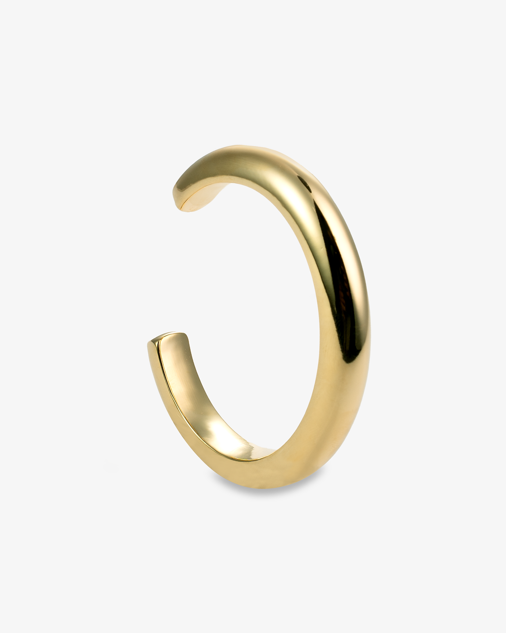 Isabella Chunky Gold Open Cuff Bracelet
